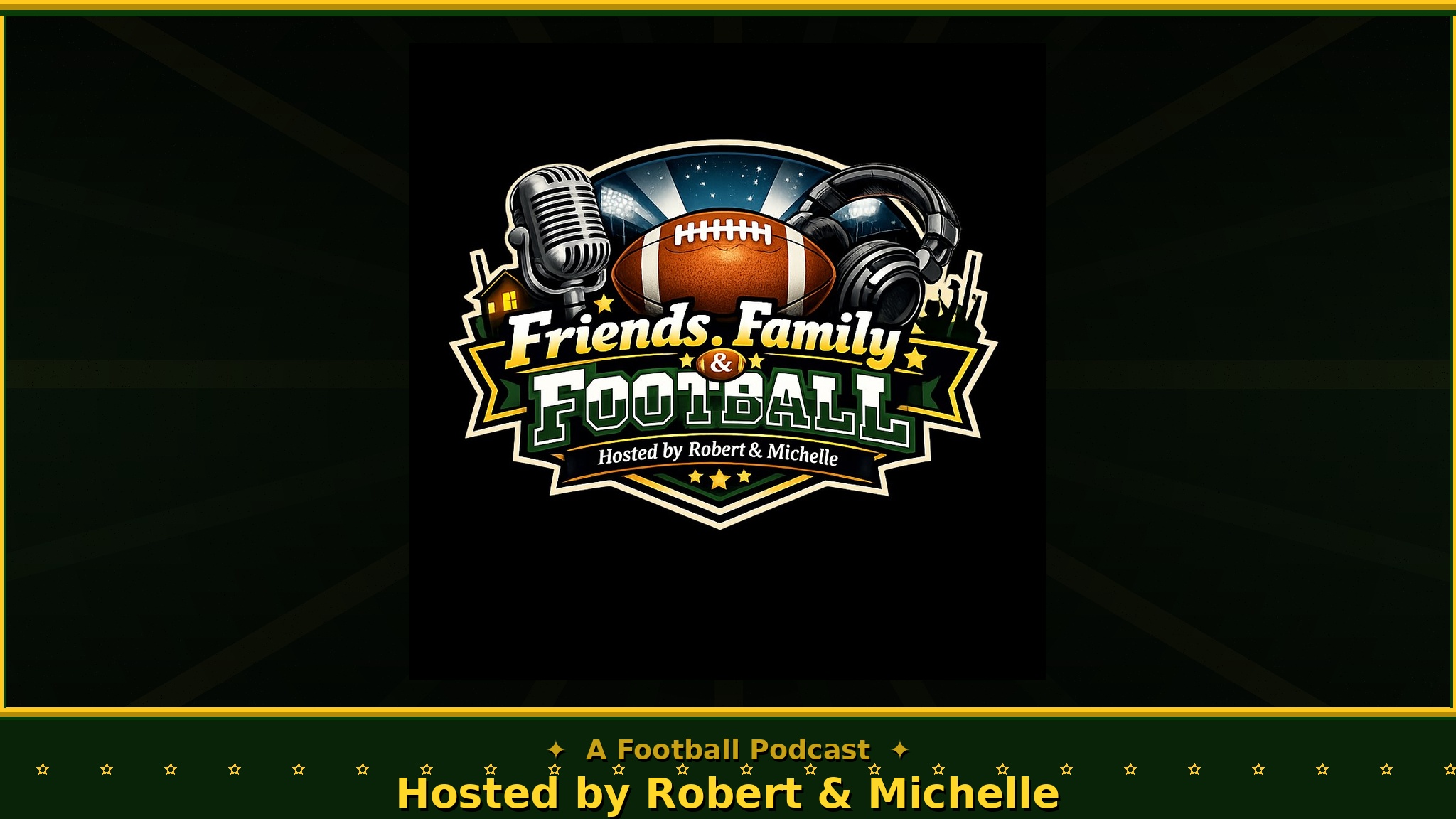 Friends Family & Football YouTube Channel Banner